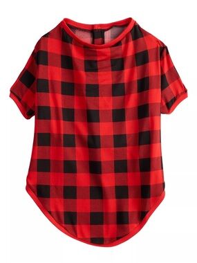 Pet Pajamas - Red and Black Buffalo Plaid*